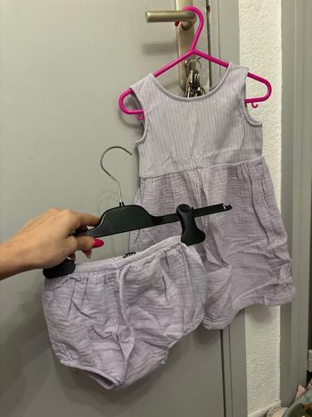 Ensemble robe bloomer kiabi 36 mois 