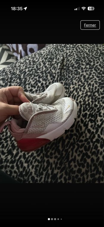 Basket fille taille 24 