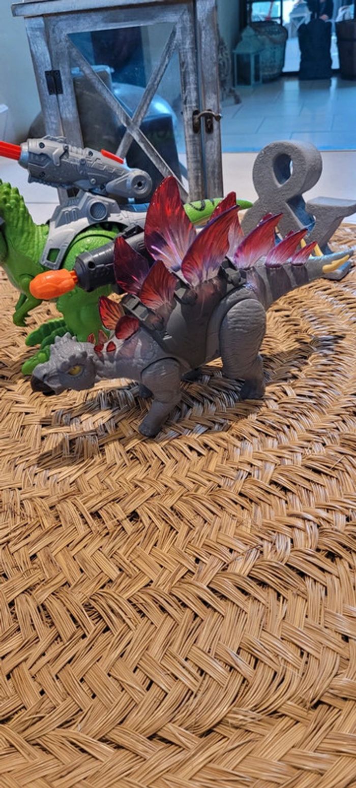 Jouet lot de deux dinosaures automate - photo numéro 3