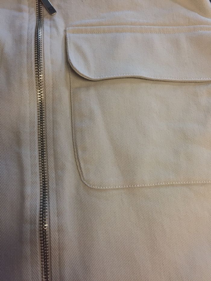 Jupe trapèze beige - Zara - S - photo numéro 4