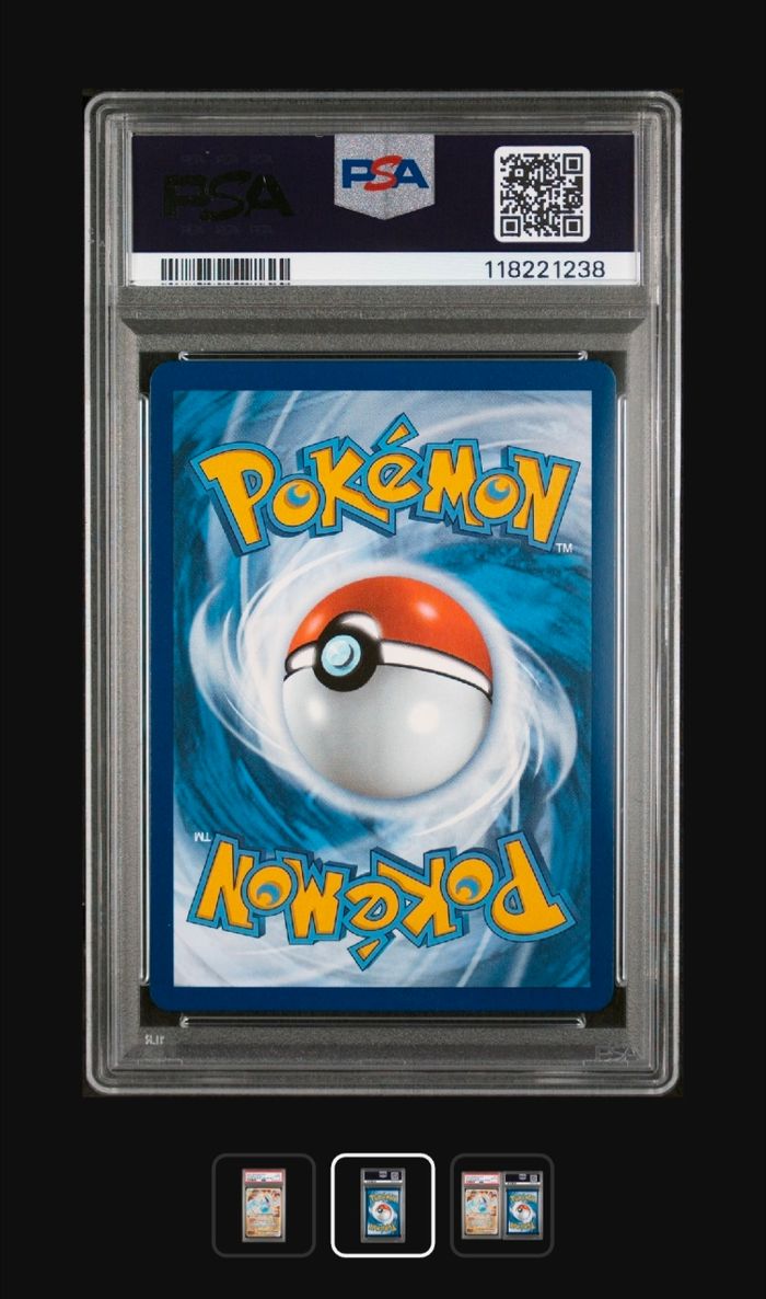 Pokémon carte Lugia Vstar gold tempête argenté PSA 8 - photo numéro 2