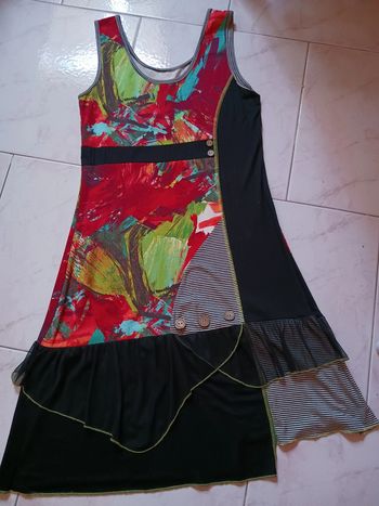 robe multicolore Taille unique