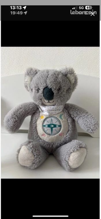 Koala interactif qui lit des histoires 