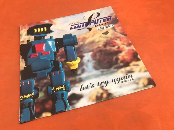 Vinyle Maxi 45 tours Feat. Luciana Computer Lover (1996) Panic Records 575 8771 - photo numéro 7