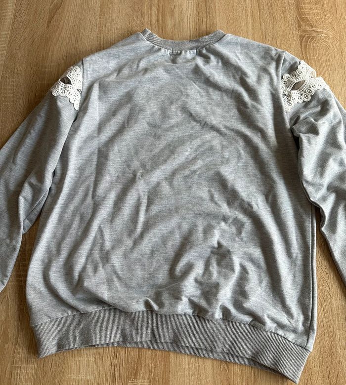 Pull gris M&G - photo numéro 2