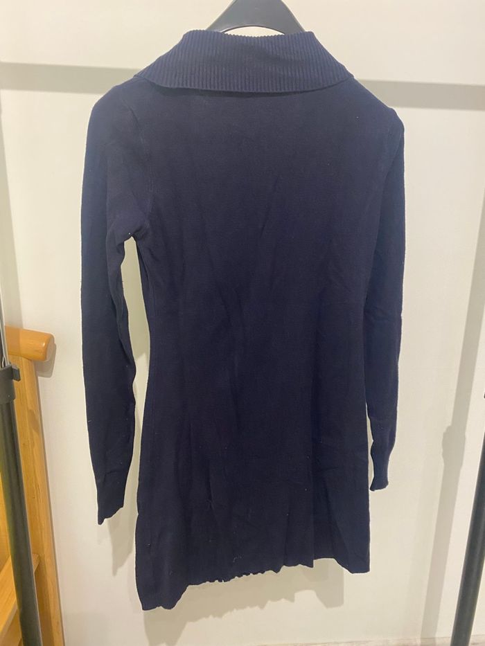 Robe pull tunique marine - photo numéro 5