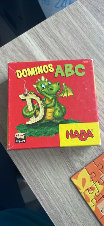 Jeu domino ABC