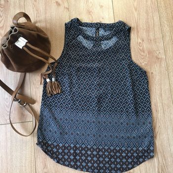 Débardeur marron/noir New Look 38