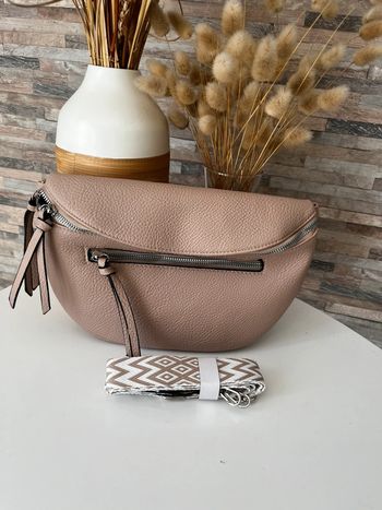 Sac banane beige