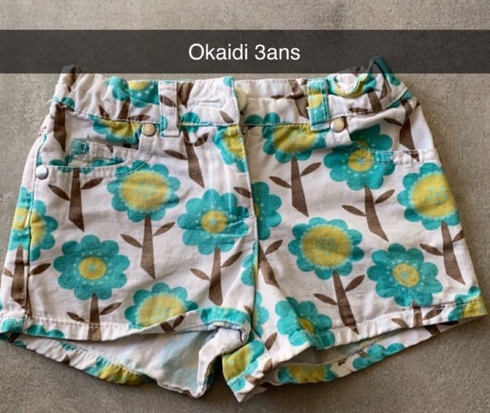 Short taille ajustable