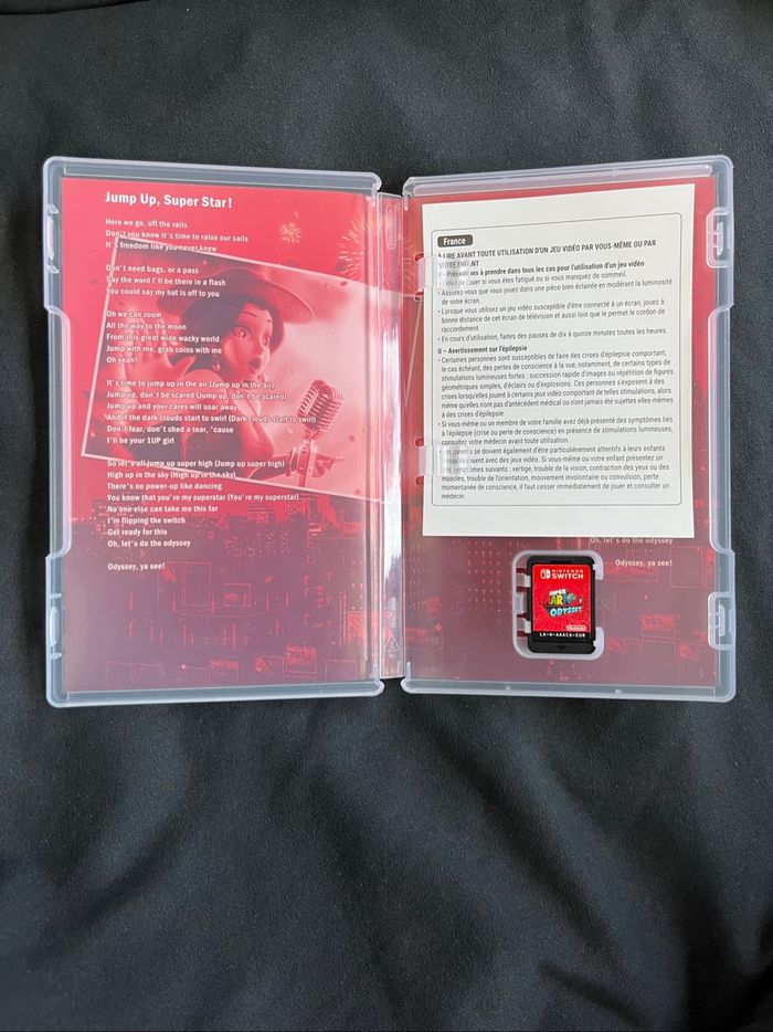 Jeu super mario odyssey switch - photo numéro 2