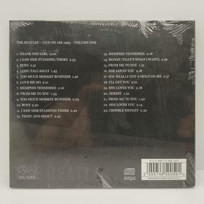 BEATLES - Live On Air 1963 Volume 1 - Digipack Edition - ALBUM CD (neuf) - photo numéro 2