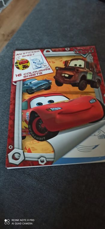 Album de coloriage cars