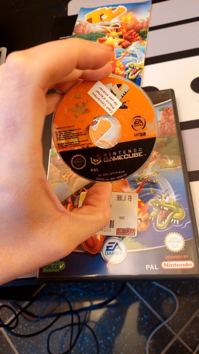Ty le tigre de tazmanie gamecube français complet - photo numéro 2