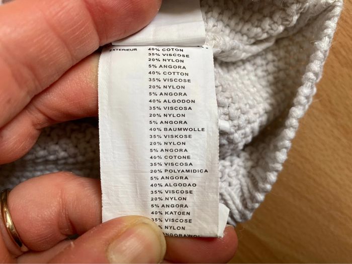 Beau pull crème DPAM T. 6 mois/68 cm garçon TBE - photo numéro 7