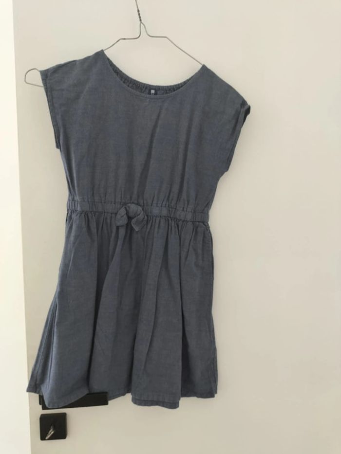 Robe jeans uniqlo 5/6 ans te - photo numéro 4