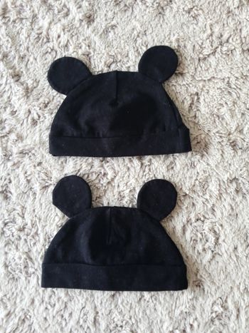Lot bonnets 3 mois