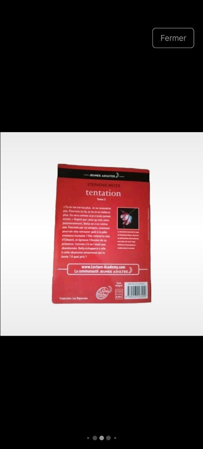 Lot des livres de la saga Twilight - photo numéro 6