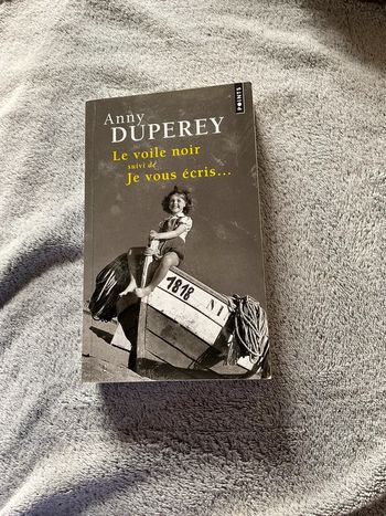 #le voile noir suivi de je vous écris Duperey