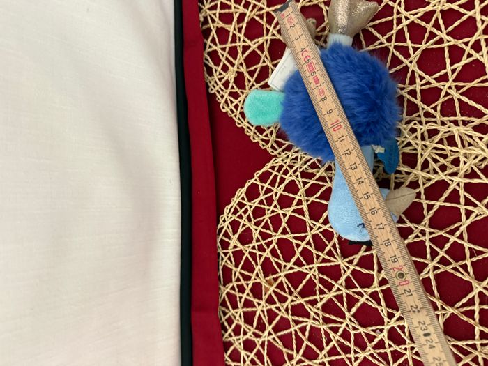 Doudou et Compagnie - Peluche Paon - 15cm - Bleu - Minizoo - - photo numéro 2