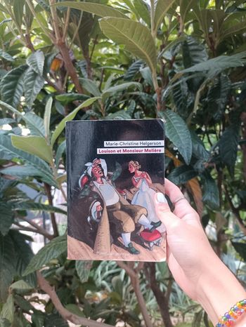 Livre Louison et Monsieur Molière de Marie-Christine Helgerson.
