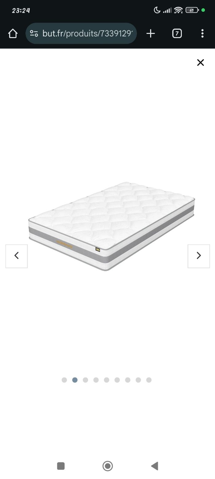 Sommier+matelas (140/190) à vendre