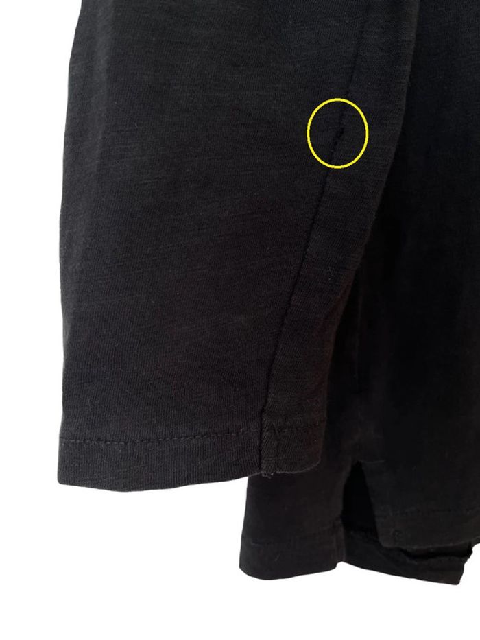 Tunique noire à manches longues (broderie anglaise) - Zara 9-10 ans (140cm) - photo numéro 3