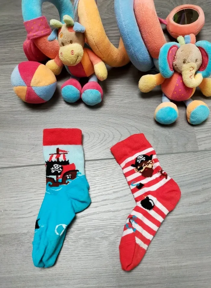 Paire de chaussettes pirate garçon 23-26 Dedoles