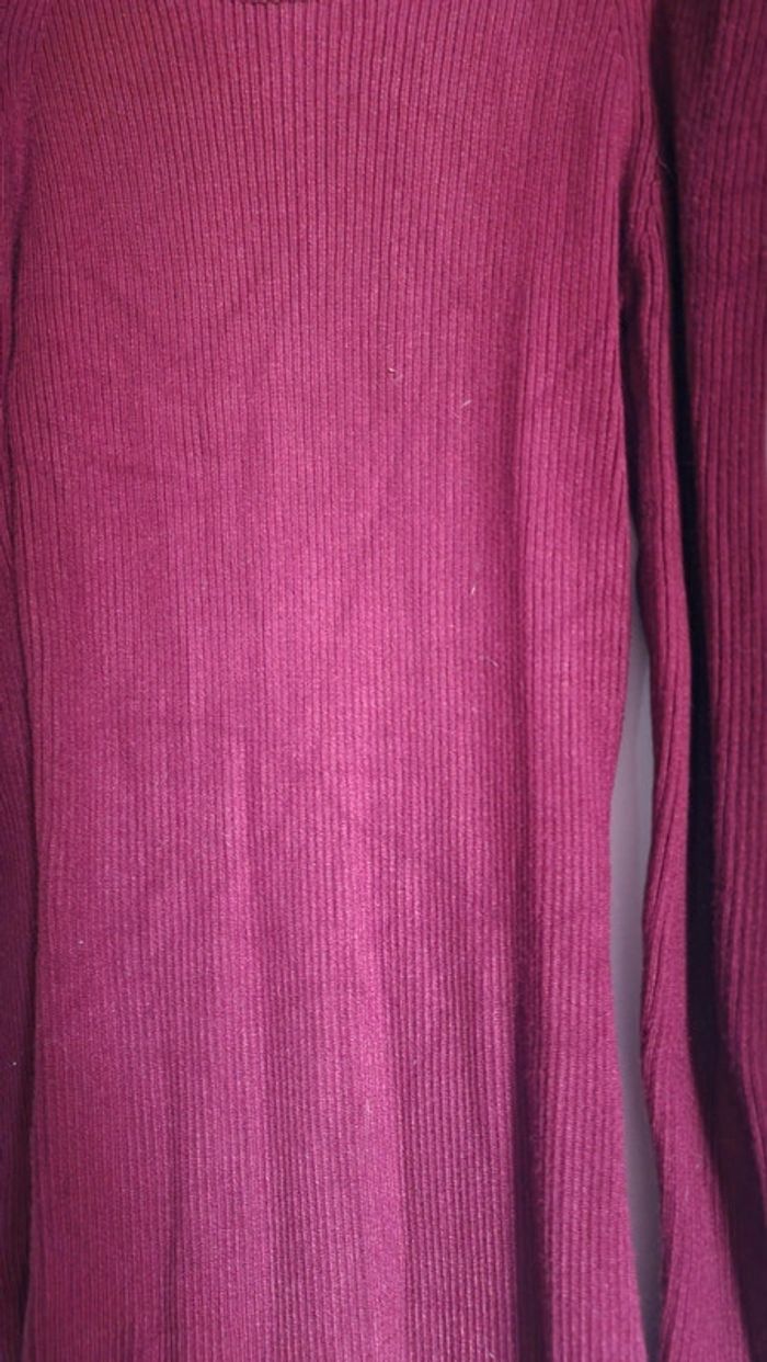 Robe Pull bordeaux - photo numéro 5