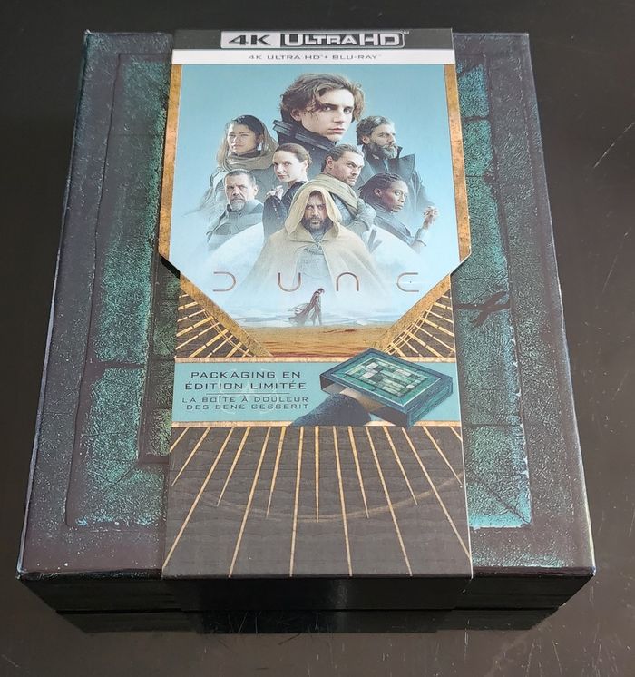 Coffret Dune 4K  Édition Collector "Pain Box "