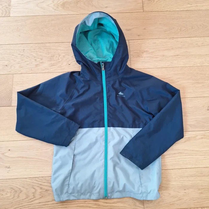 Veste impermeable 8-9 ans coupe-vent de randonnée  quechua