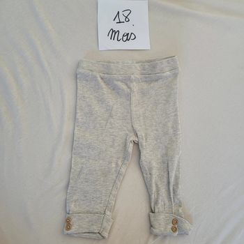 Legging gris 18 mois