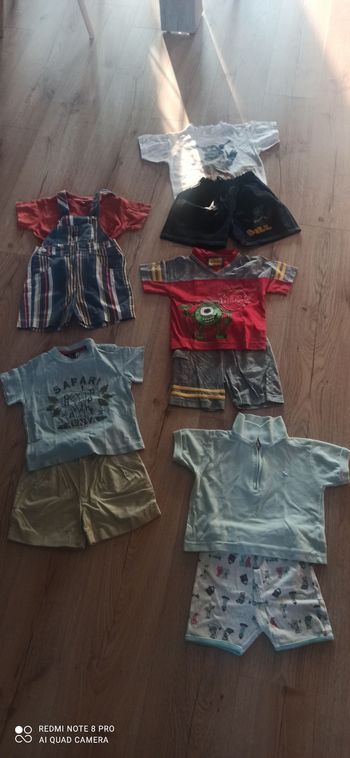 Lot de 5 ensembles ete 2 ans