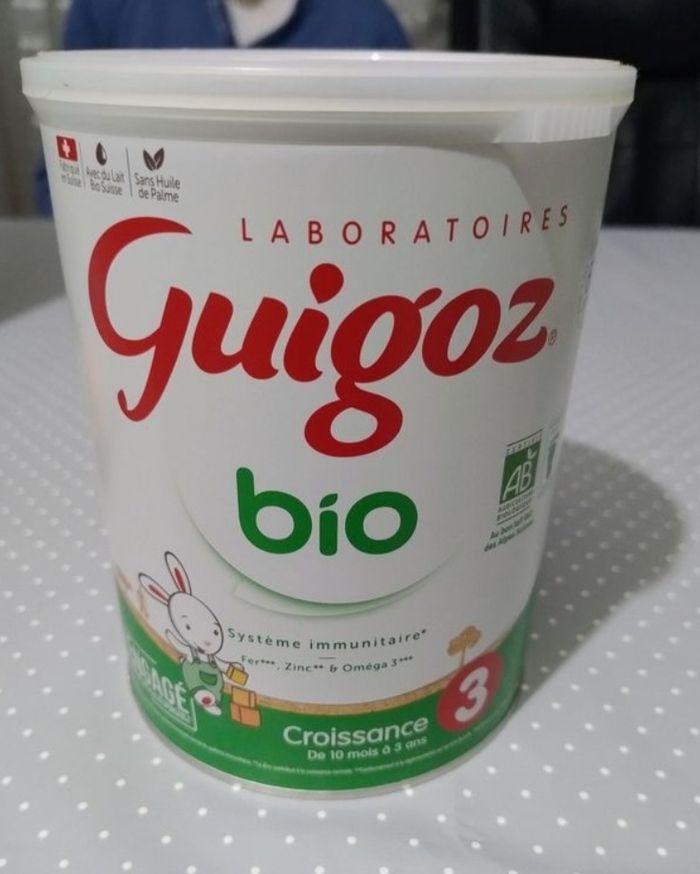 Guigoz bio 3iem âge