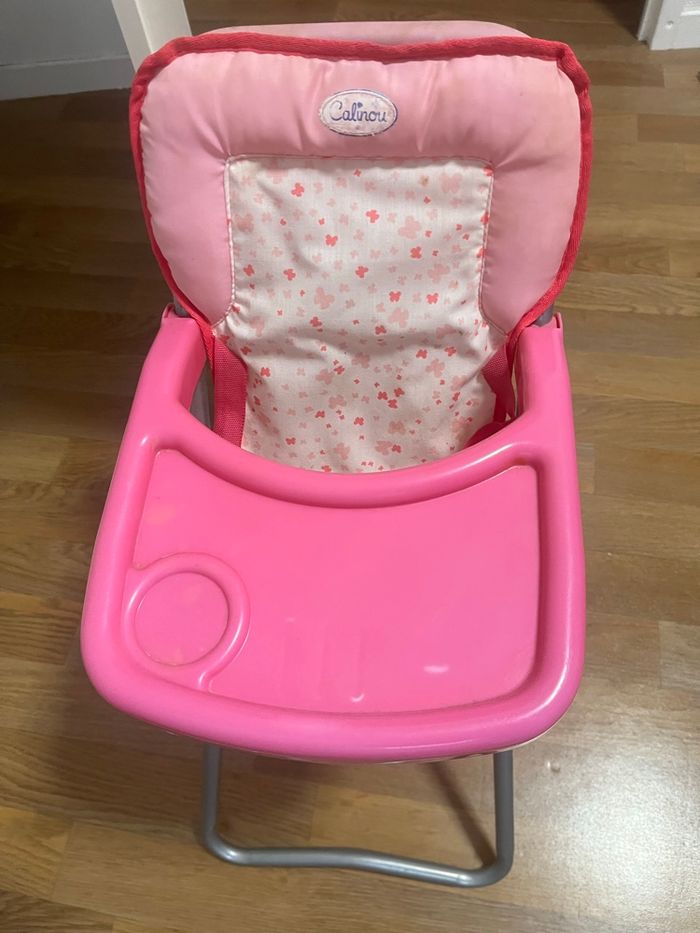 Jouet chaise haute pour poupée - photo numéro 2
