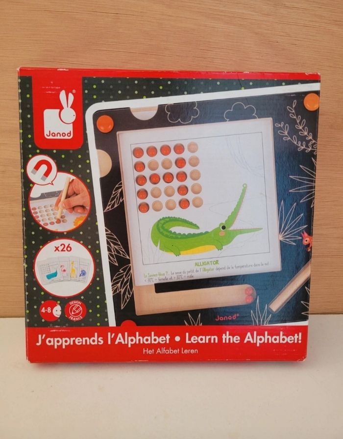 Jeu éducatif j'apprends l'alphabet avec Janod - photo numéro 2
