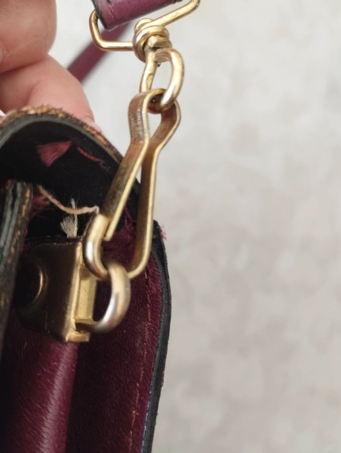 Sac à main vintage en Cuir neuf - photo numéro 2