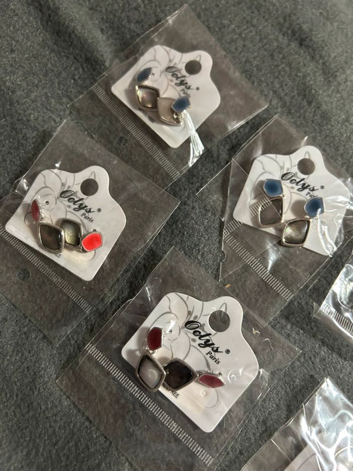 Lot de 8 paires de boucles d’oreilles