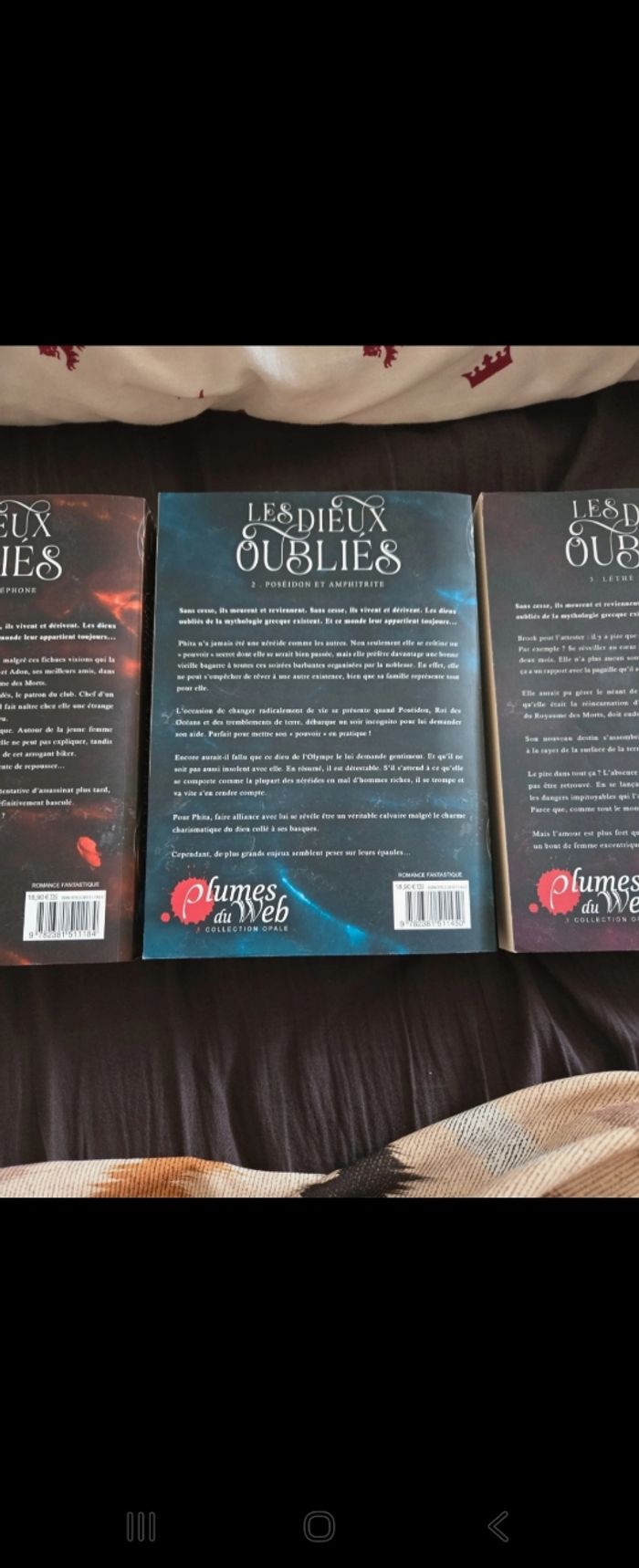 Trilogie les dieux oubliés de Kalypso Caldin - photo numéro 6