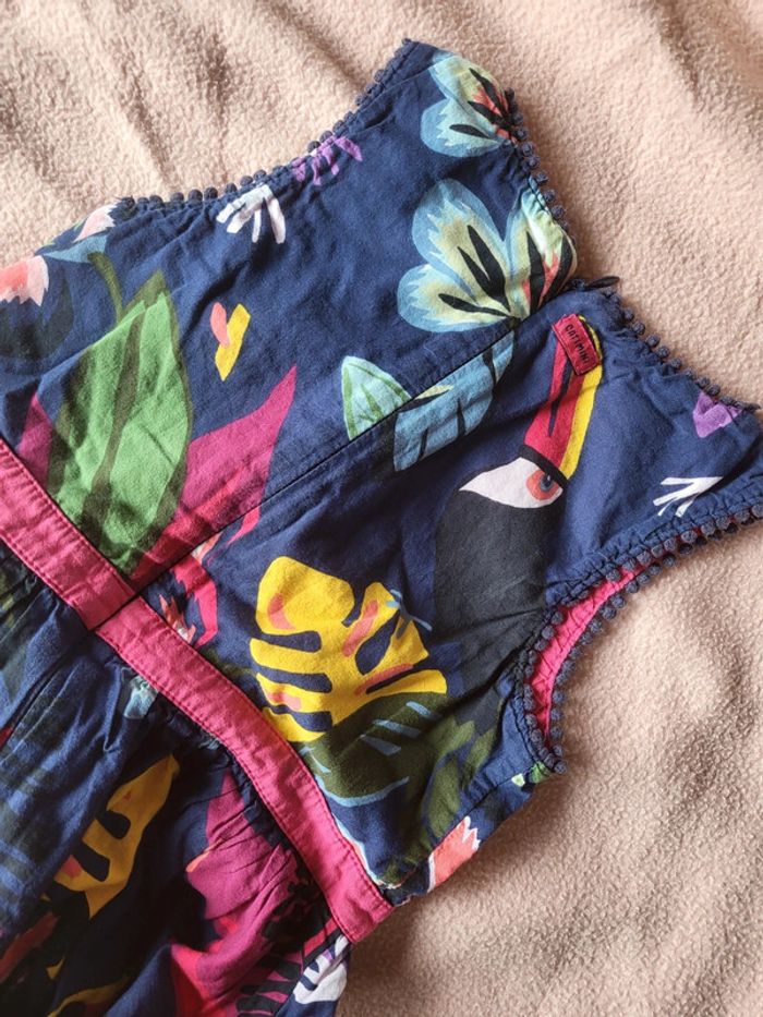 Robe à fleurs estivale catimini 5ans - photo numéro 4