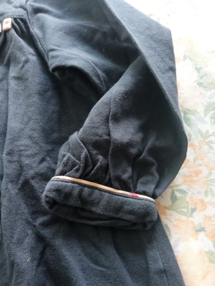 Robe marine Burberry 18 mois - photo numéro 2