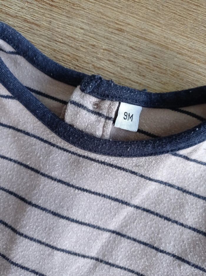 Tee shirt rayé 9 mois - photo numéro 3