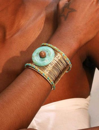 Bracelet manchette bohème