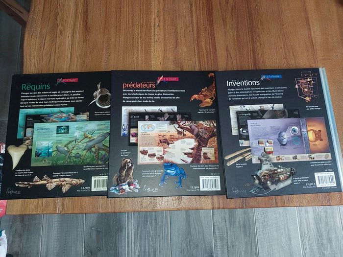 3 livres La Rousse les requins, les prédateurs, les intentions - photo numéro 2