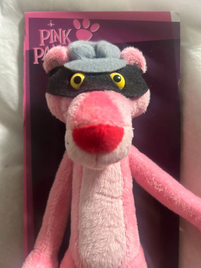 Doudou la panthère rose produit neuf - photo numéro 3