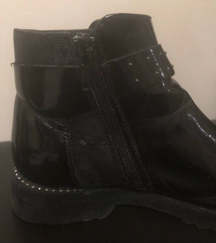 Bottines »Trendstyle »noires - photo numéro 6
