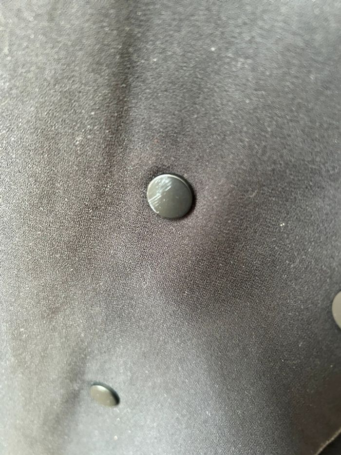 Robe noire style blazer - photo numéro 2