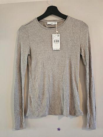Tee-shirt manches longues Mango Taille S