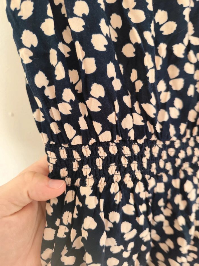 Combishort été bleue tâches blanches - photo numéro 3