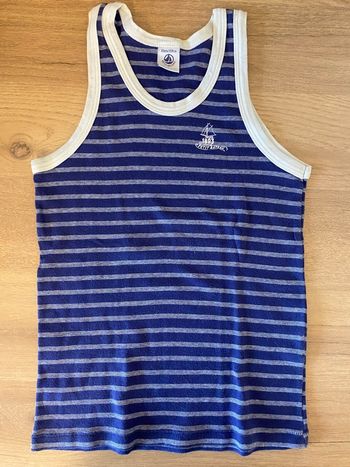 Débardeur petit bateau 10 ans
